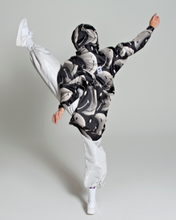 Half Moon x Smiley Rain Poncho in Dark Blue