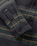 The Passenger Mens Island Heavy Twill Shirt 2.0 in Faded Black Stripe