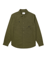 The Parlez Mens Task Shirt in Moss
