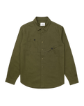 The Parlez Mens Task Shirt in Moss