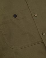 The Parlez Mens Task Shirt in Moss