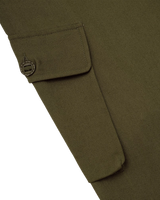 The Parlez Mens Base Trousers in Moss