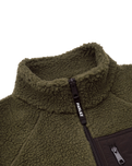 The Parlez Mens Ascend Fleece in Moss
