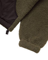 The Parlez Mens Ascend Fleece in Moss