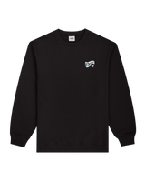 The Parlez Mens Iocus Sweatshirt in Black