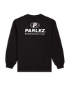 The Parlez Mens Excel Sweatshirt in Black