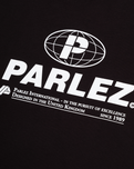 The Parlez Mens Excel Sweatshirt in Black