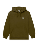 The Parlez Mens Chisel Hoodie in Moss