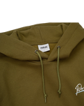 The Parlez Mens Chisel Hoodie in Moss