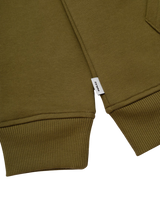 The Parlez Mens Chisel Hoodie in Moss