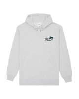 The Parlez Mens Marlin Hoodie in Heather