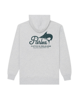 The Parlez Mens Marlin Hoodie in Heather