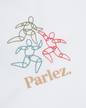 The Parlez Mens Corpora T-Shirt in White