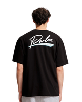 Inning Oversized T-Shirt in Black