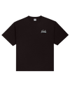 The Parlez Mens Inning Oversized T-Shirt in Black