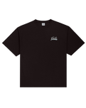 The Parlez Mens Inning Oversized T-Shirt in Black