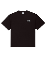 The Parlez Mens Inning Oversized T-Shirt in Black