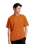 Bloc T-Shirt in Rust