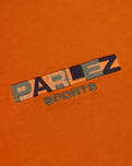 The Parlez Mens Bloc T-Shirt in Rust