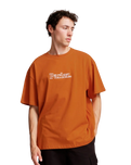 Magna Oversized T-Shirt in Rust