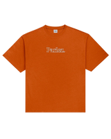 The Parlez Mens Magna Oversized T-Shirt in Rust