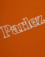 The Parlez Mens Magna Oversized T-Shirt in Rust