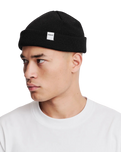 Flatholm Beanie in Black