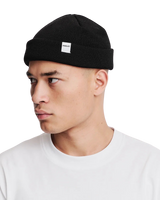 Flatholm Beanie in Black