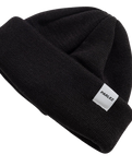 Flatholm Beanie in Black