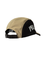The Parlez Mens Sway 5 Panel Cap in Sand