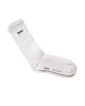 The Parlez Mens Prumo Socks in White