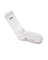 The Parlez Mens Prumo Socks in White