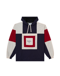 The Parlez Mens Lead Track Jacket in Midnight & Putty