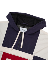 The Parlez Mens Lead Track Jacket in Midnight & Putty