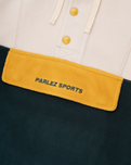 The Parlez Mens Boulder Fleece Hoodie in Midnight