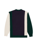 The Parlez Mens Area Knit Jumper in Midnight