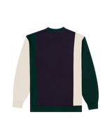 The Parlez Mens Area Knit Jumper in Midnight