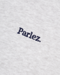 The Parlez Mens Coastal Oversized Hoodie in Heather