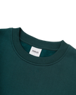 The Parlez Mens Powell Oversized Sweatshirt in Deep Green
