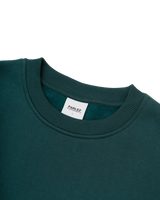 The Parlez Mens Powell Oversized Sweatshirt in Deep Green