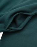 The Parlez Mens Powell Oversized Sweatshirt in Deep Green