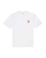 The Parlez Mens Slip T-Shirt in White