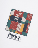The Parlez Mens Burford T-Shirt in White