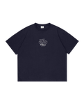 The Parlez Mens Round Oversized T-Shirt in Midnight