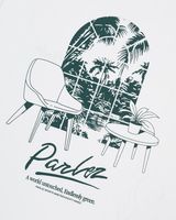 The Parlez Mens Harper T-Shirt in White