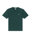 The Parlez Mens Ridgeway T-Shirt in Deep Green