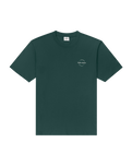 The Parlez Mens Ridgeway T-Shirt in Deep Green