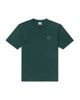 The Parlez Mens Ridgeway T-Shirt in Deep Green