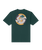 The Parlez Mens Ridgeway T-Shirt in Deep Green