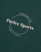 The Parlez Mens Ridgeway T-Shirt in Deep Green